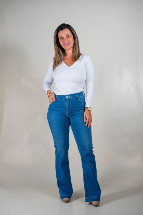 JEAN SEMI OXFORD SÚPER ELASTIZADO LET