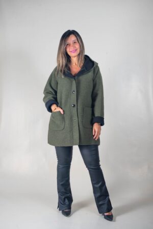 GAMULÁN LANA Y NEOPRENE - Verde 1 GAMULÁN LANA Y NEOPRENE