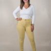JEAN SKINNY SÚPER ELASTIZADO - BOTONES BOLSILLOS