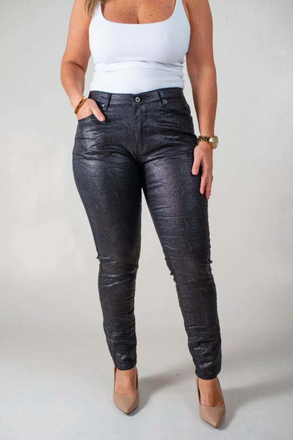 JEAN SKINNY SÚPER ELASTIZADO LAMÉ