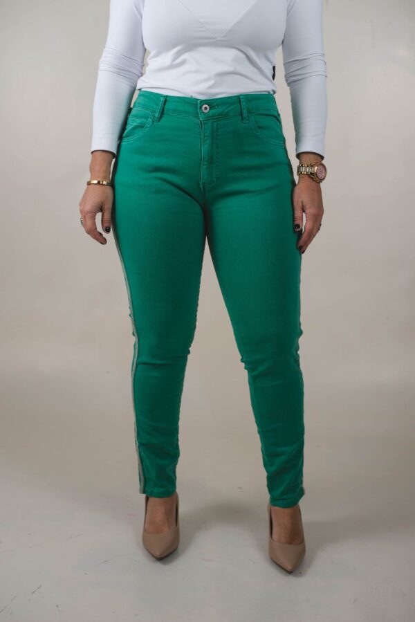 JEAN SKINNY SÚPER ELASTIZADO LATERAL CADENA