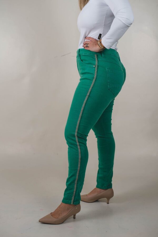 JEAN SKINNY SÚPER ELASTIZADO LATERAL CADENA