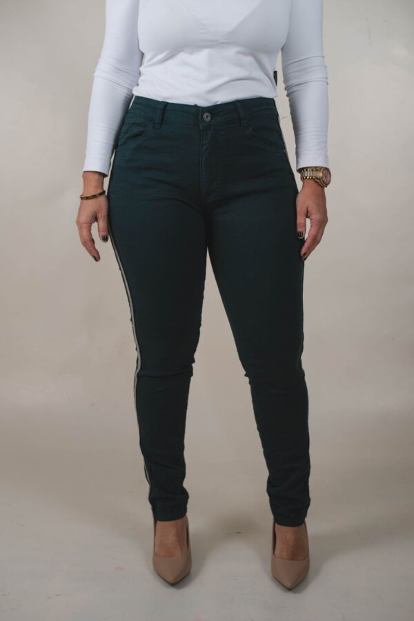 JEAN SKINNY SÚPER ELASTIZADO LATERAL CADENA