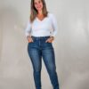 JEAN SKINNY SÚPER ELASTIZADO LATERAL TRENZAS