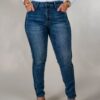 JEAN SKINNY SÚPER ELASTIZADO LATERAL TRENZAS