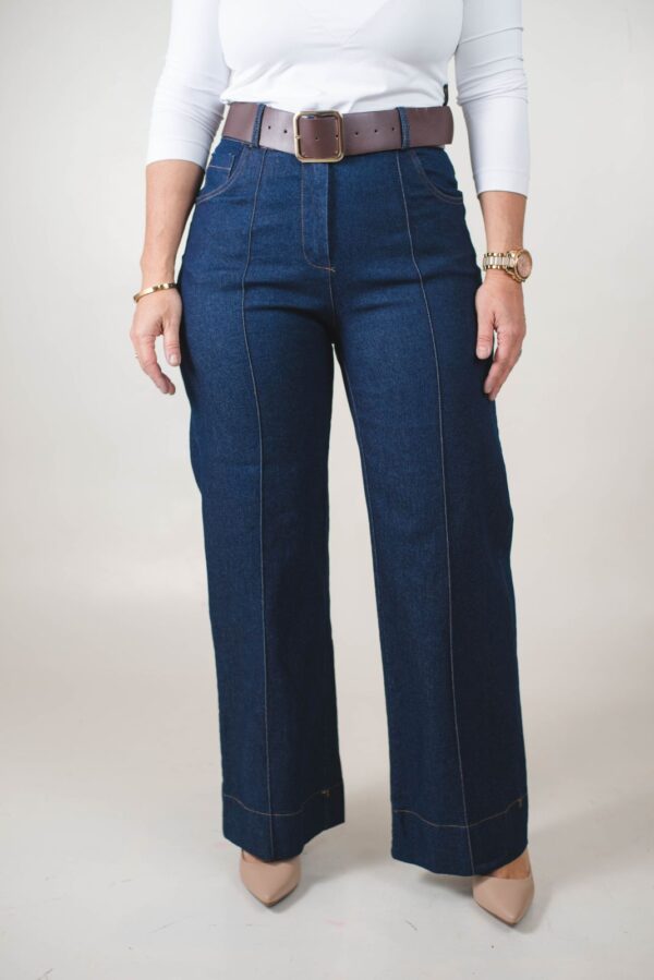JEAN RECTO TENCEL CON CINTO