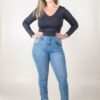 JEAN REGULAR EXTRA LYCRA BOLSILLOS BORDADOS
