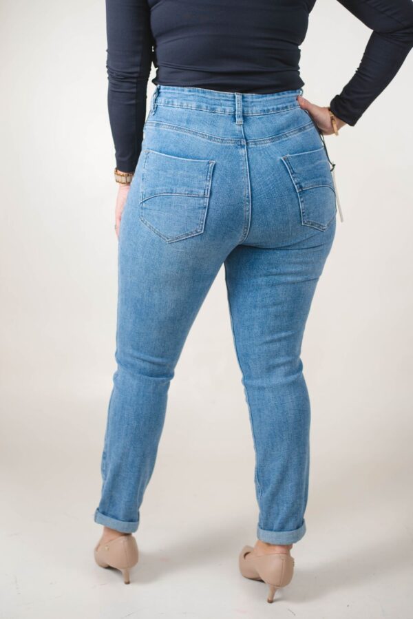 JEAN REGULAR EXTRA LYCRA CON DIAMANTINI