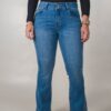 JEAN SEMI OXFORD SÚPER ELASTIZADO DOBLE BOTÓN