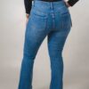JEAN SEMI OXFORD SÚPER ELASTIZADO DOBLE BOTÓN