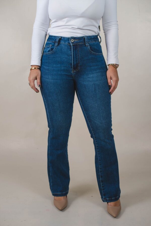 JEAN SEMI OXFORD SÚPER ELASTIZADO (COSTURA MOSTAZA)