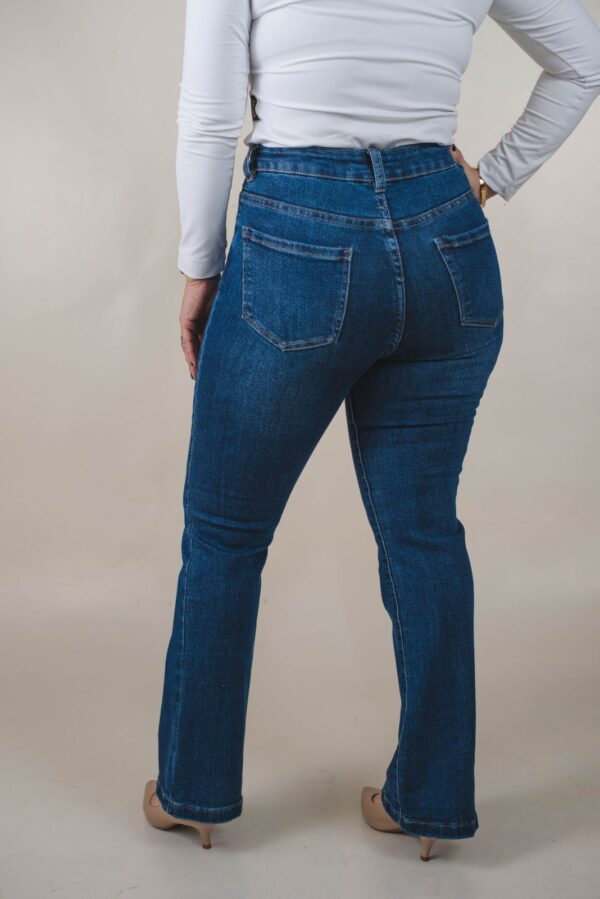 JEAN SEMI OXFORD SÚPER ELASTIZADO (COSTURA MOSTAZA)