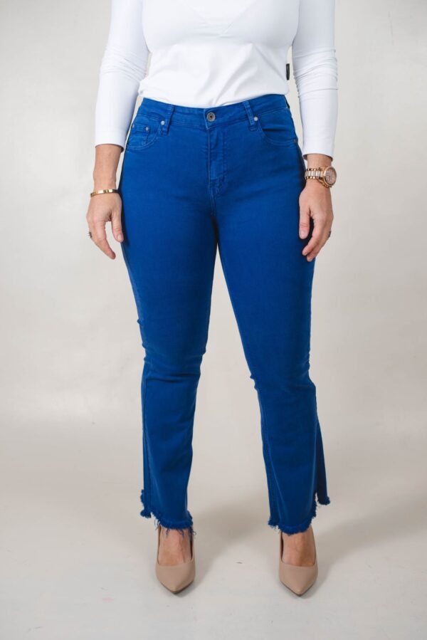 JEAN SEMI OXFORD SÚPER ELASTIZADO RUEDO DESFLECADO