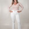 JEAN SEMI OXFORD SÚPER ELASTIZADO RUEDO DESFLECADO