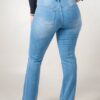 JEAN SEMI OXFORD SÚPER ELASTIZADO RUEDO DESFLECADO