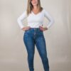 JEAN SKINNY SÚPER ELASTIZADO LAMÉ