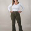 PANTALÓN PANA ELASTIZADO SEMI OXFORD RUEDO DESFLECADO