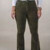 PANTALÓN PANA ELASTIZADO SEMI OXFORD RUEDO DESFLECADO