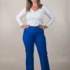PANTALÓN GABARDINA VERANO SÚPER ELASTIZADO SIN BOLSILLO ATRÁS