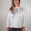 SWEATER STELLA TEJIDO EXTRA SUAVE PREMIUM (DETALLE PLATA)