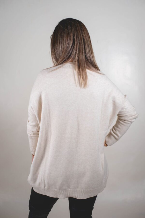 SWTSA002 - 3 SWEATER SARA TEJIDO EXTRA SUAVE PREMIUM (DETALLE ORO)