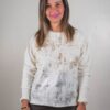 SWTSF001 - 2 SWEATER SOFIA TEJIDO EXTRA SUAVE PREMIUM (DETALLE PLATA Y ORO)