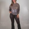 SWTSF003 - 1 SWEATER SOFIA TEJIDO EXTRA SUAVE PREMIUM (DETALLE PLATA Y ORO)