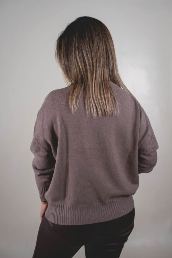 SWTSF003 - 3 SWEATER SOFIA TEJIDO EXTRA SUAVE PREMIUM (DETALLE PLATA Y ORO)