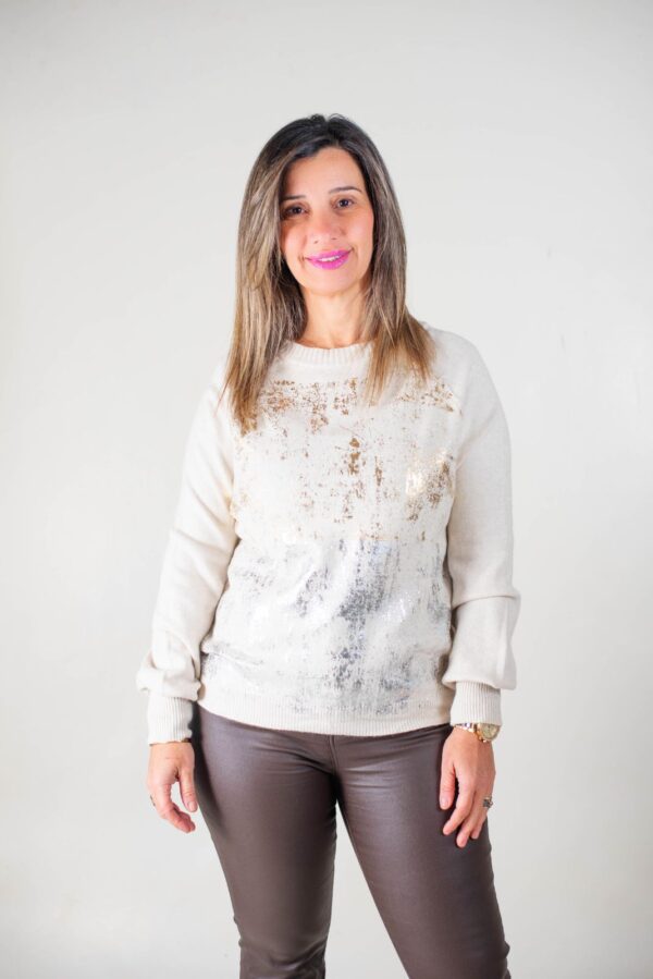 SWEATER SOL TEJIDO EXTRA SUAVE PREMIUM (BOTONES ATRÁS)